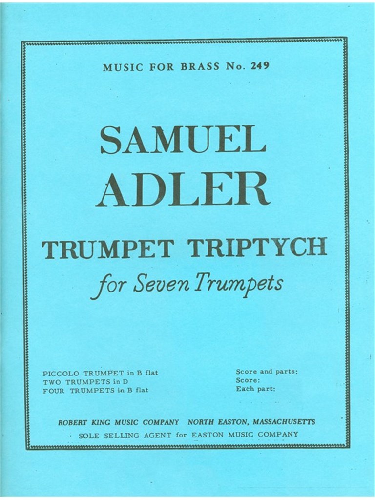 Samuel Adler: Trumpet Triptych
